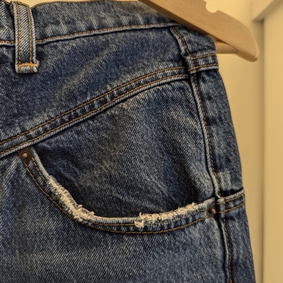 Reformation KELLY 90's Jean in Baltic - Picture 3 of 5